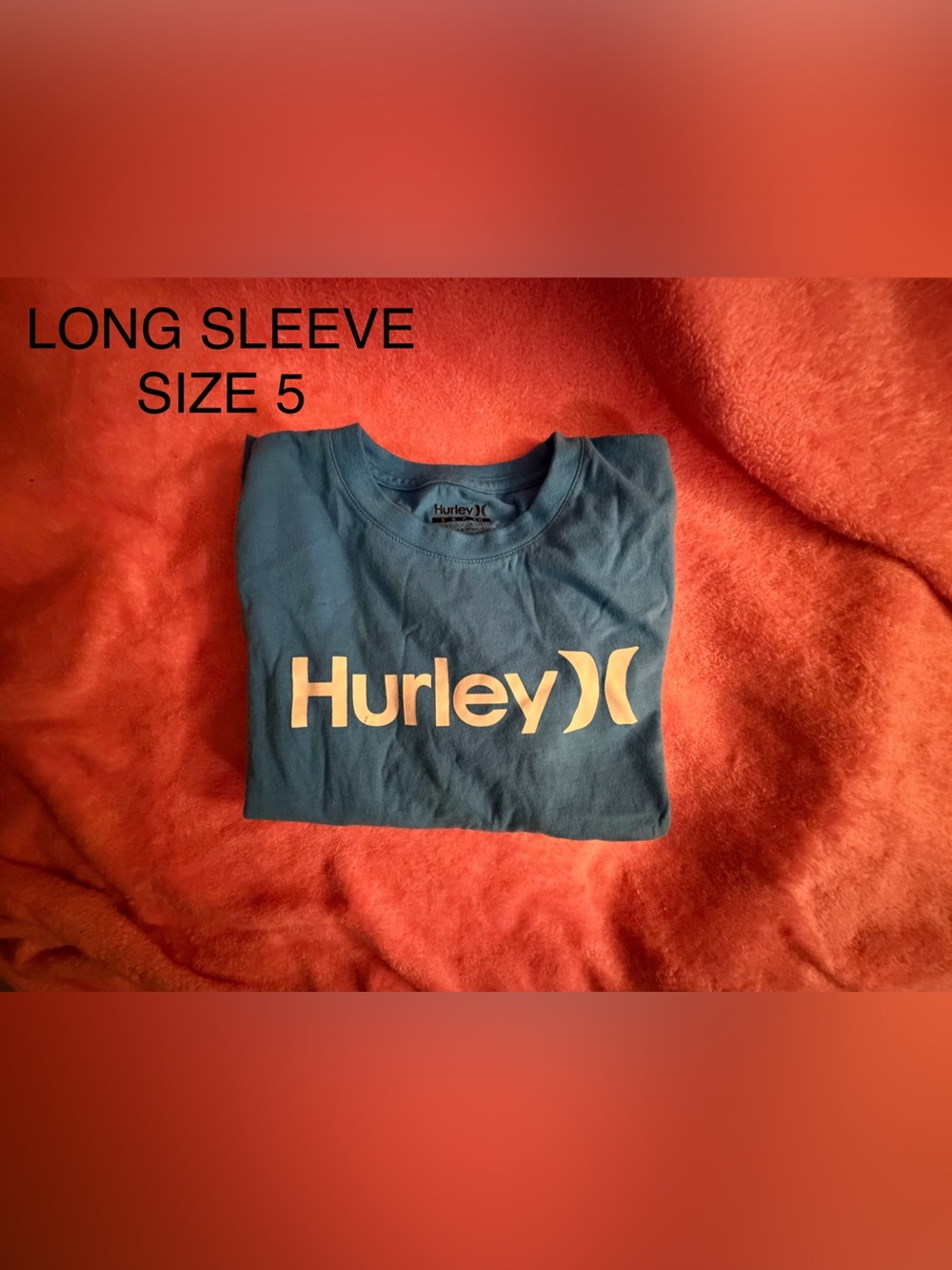Boys size 5 EUC Hurley Long Sleeve